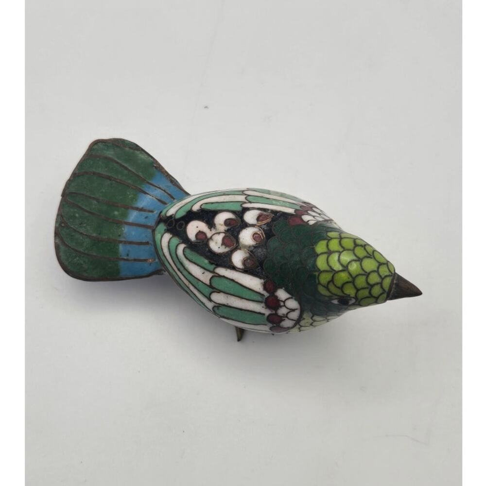 Vintage Cloisonne Bird Pre-Loved - Picture 2 of 7